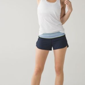 Lululemon Speed Shorts size 4 in blue